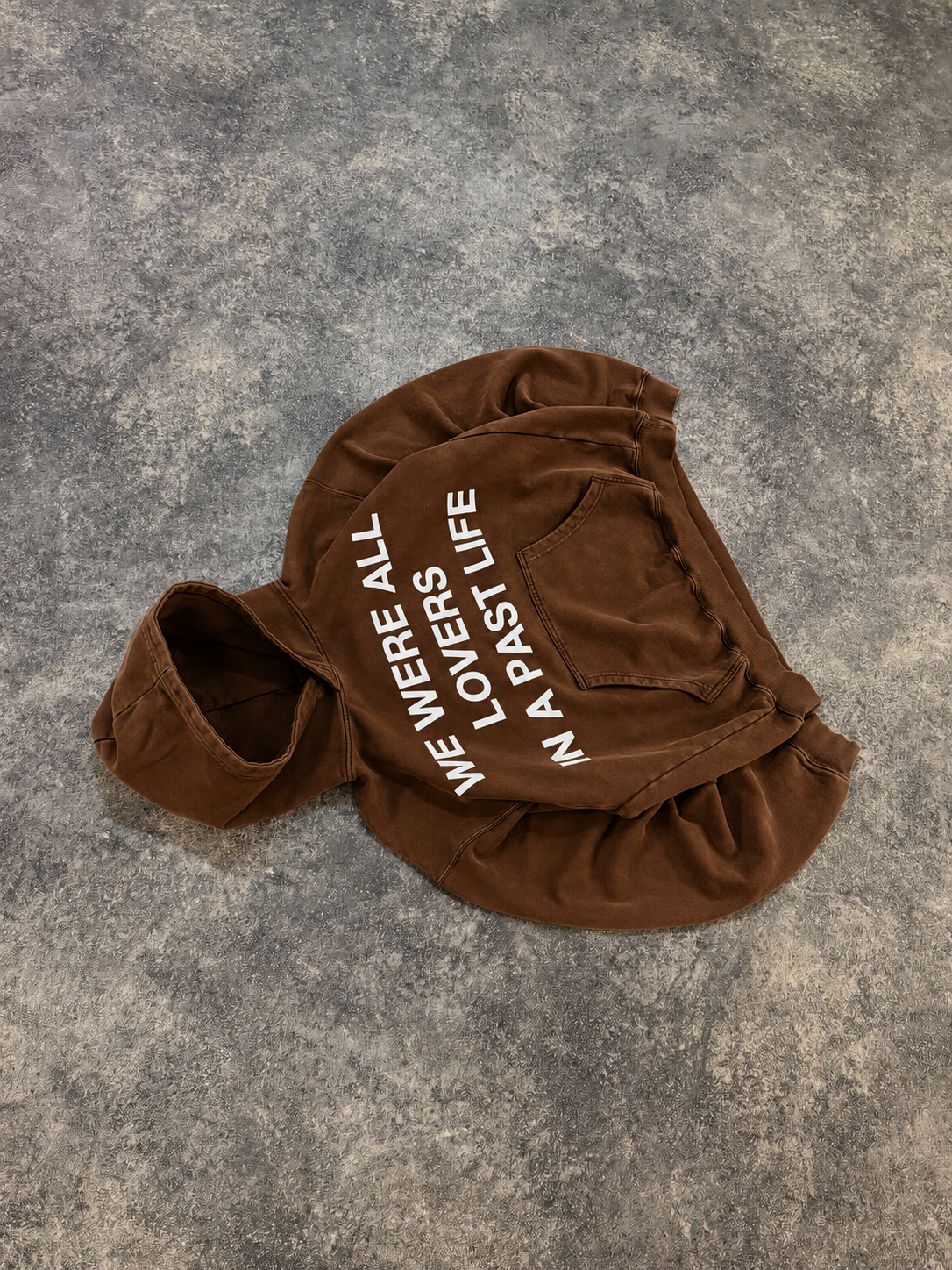 ''LOVERS'' HOODIE - VINTAGE BROWN