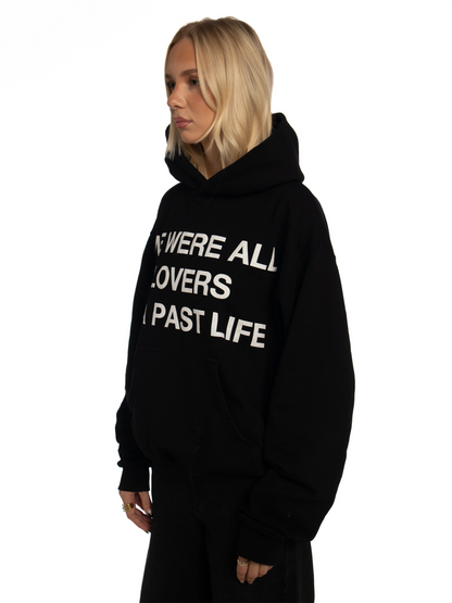 ''LOVERS'' HOODIE - BLACK