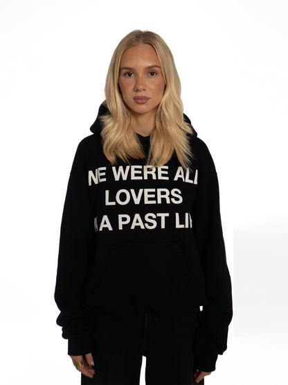 ''LOVERS'' HOODIE - BLACK