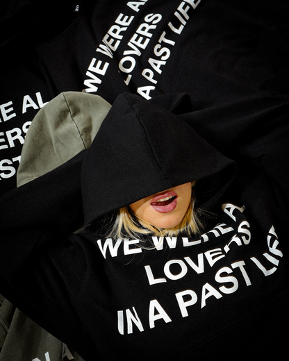 ''LOVERS'' HOODIE - BLACK